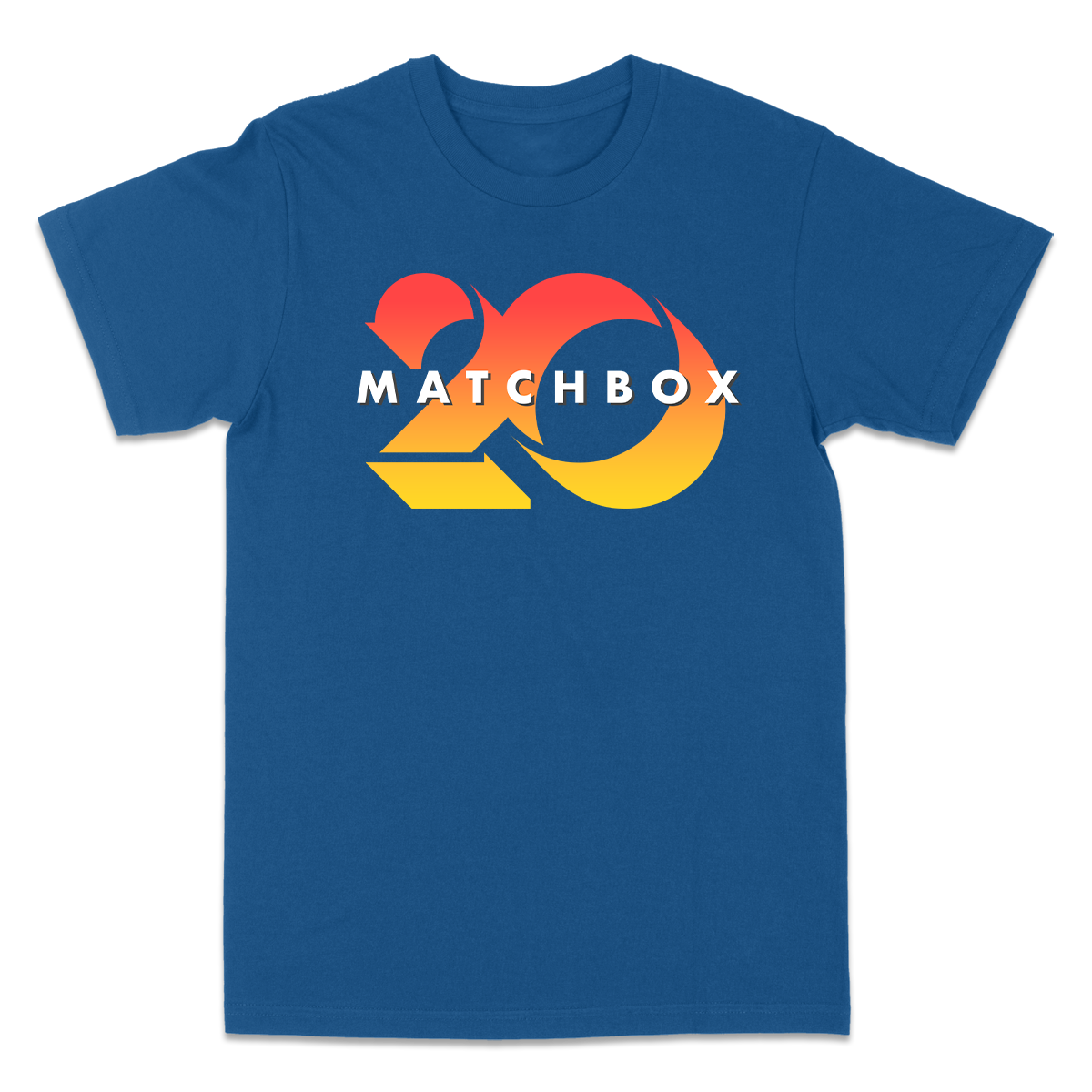 Abstract Royal Blue T-Shirt