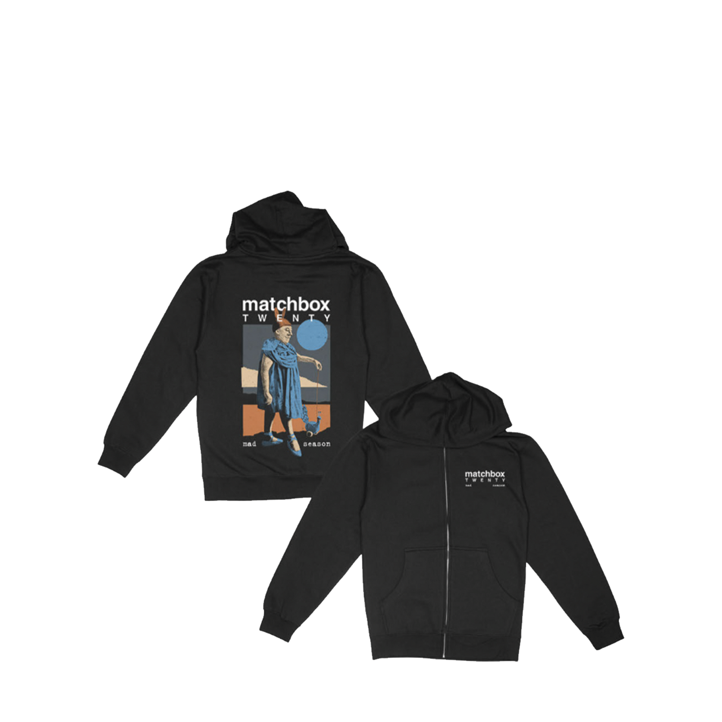 Mad Season 25 Year Zip Hoodie