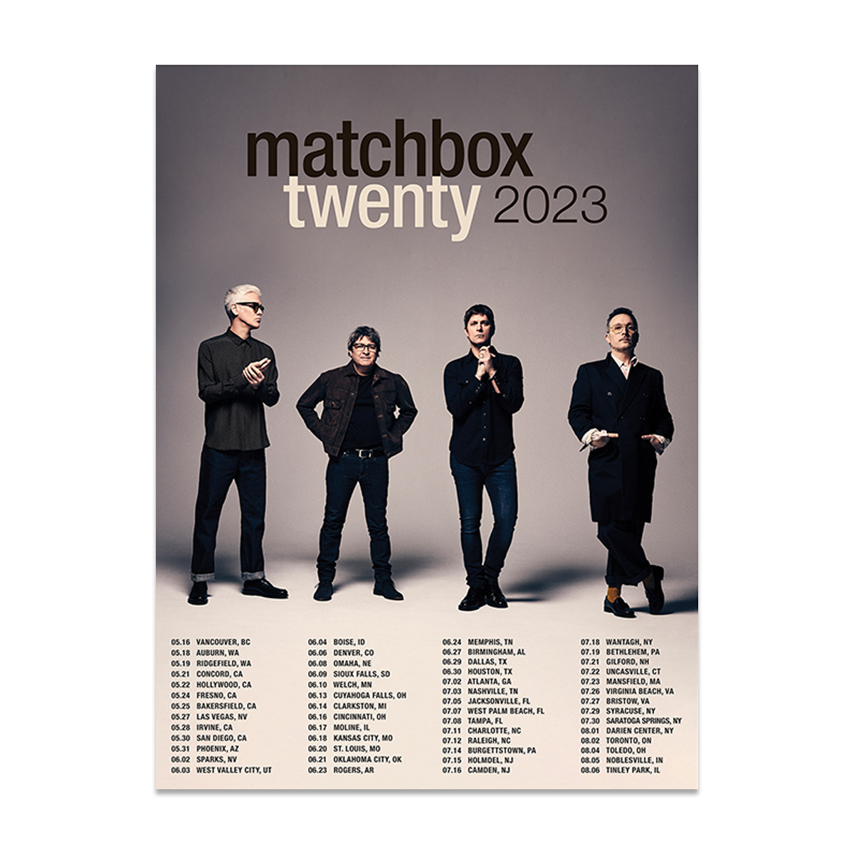 Slow Dream 2023 Tour Poster