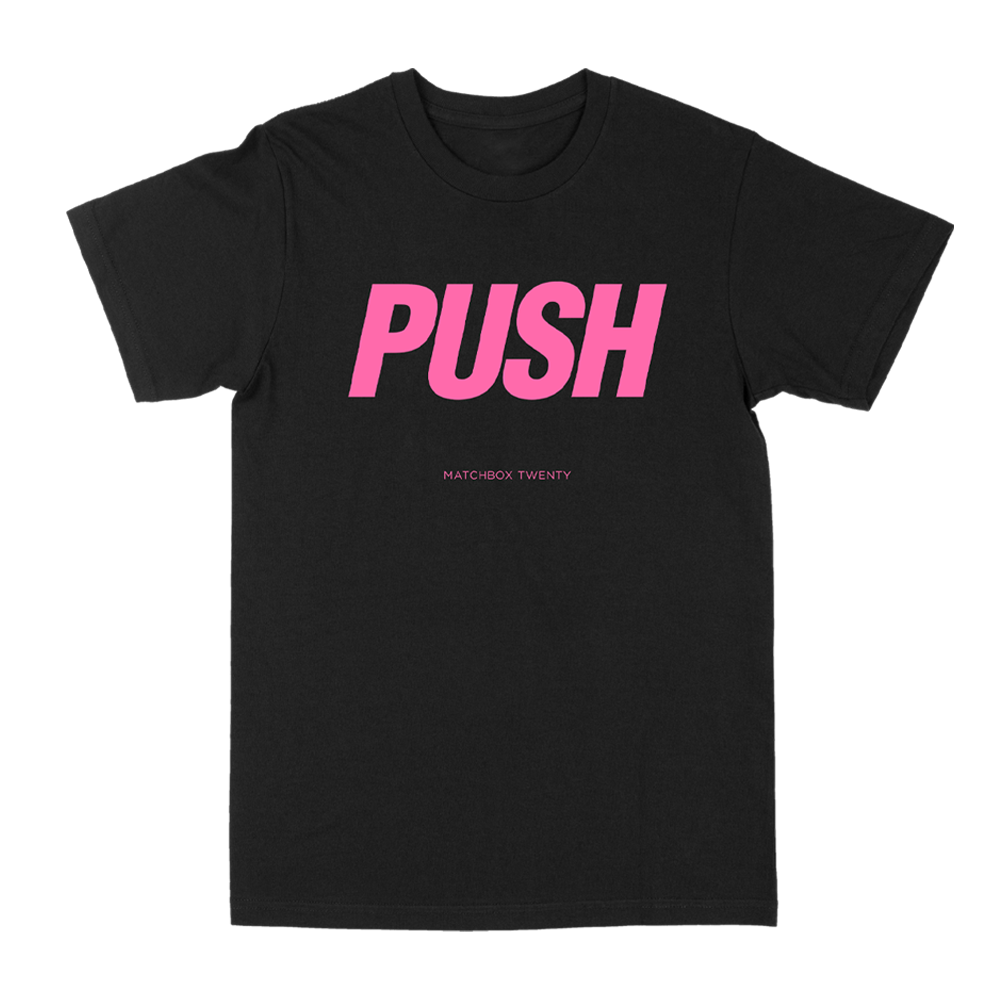 Push Black Tee