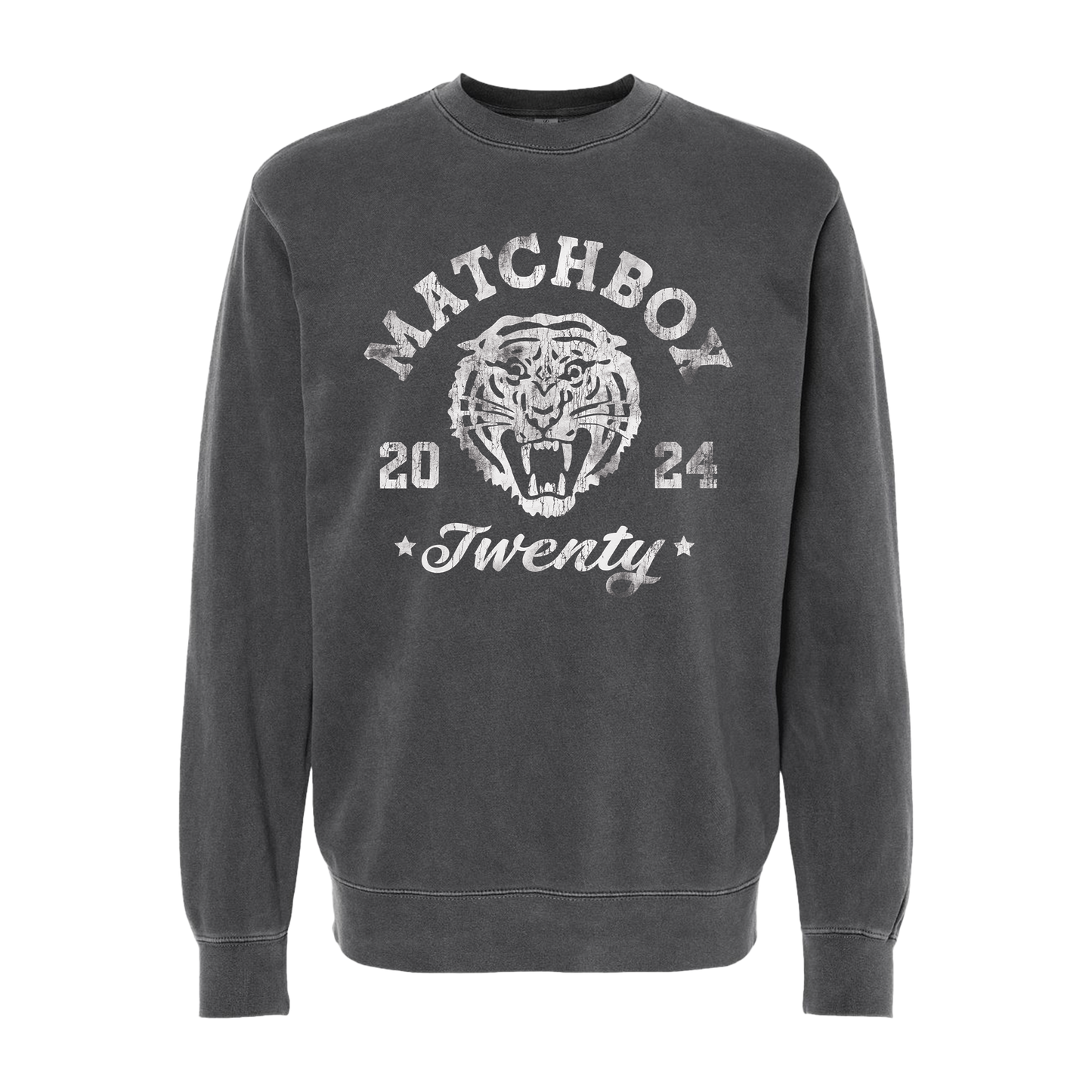 Varsity Pigment Black Pullover