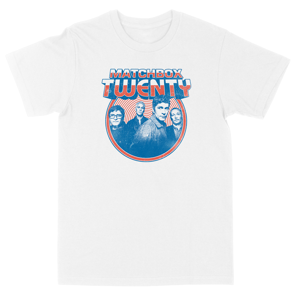 Circle Photo T-Shirt - White