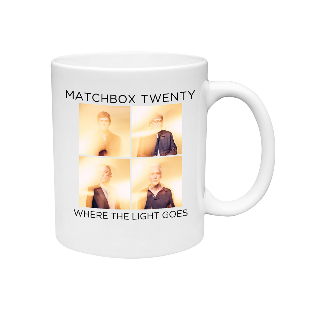Where The Light Goes Photo Square Mug