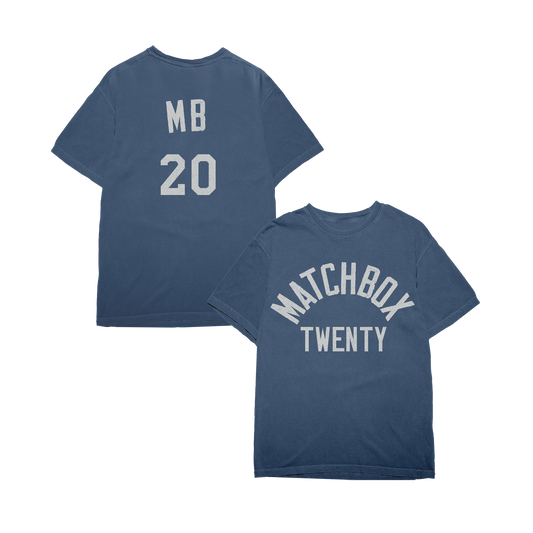 Askew Blue Tee